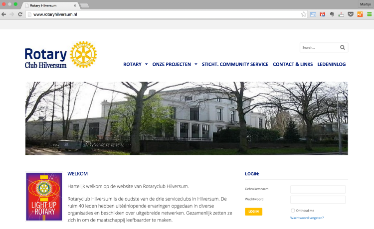 wordpress-website-rotatry-hilversum