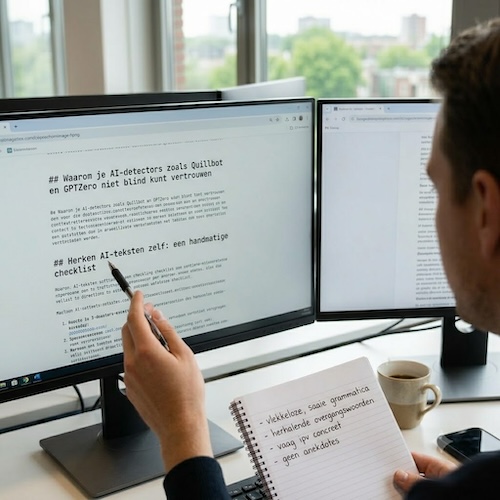 De beste AI detector (ai checker) ben je zelf