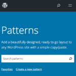 Sneller bouwen met WordPress patronen ("block patterns")