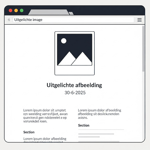 Wat is een uitgelichte afbeelding in WordPress?