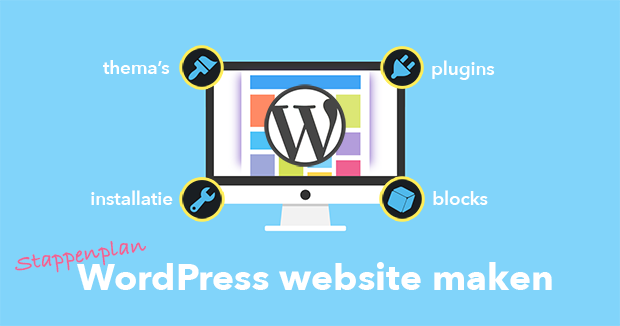 wordpress website maken stappenplan